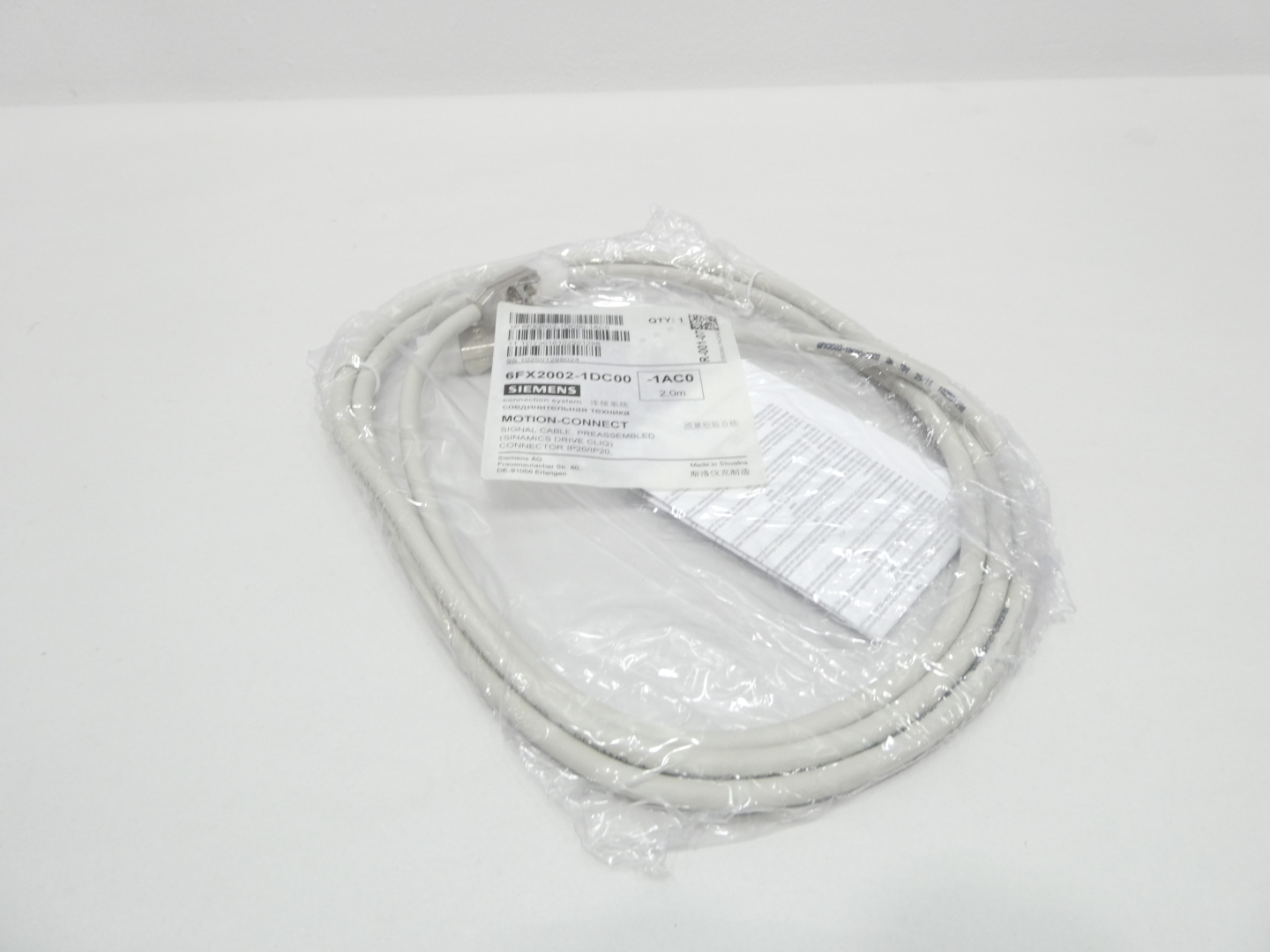 6FX2002-1DC00-1AC0 Siemens, Accesorios generales