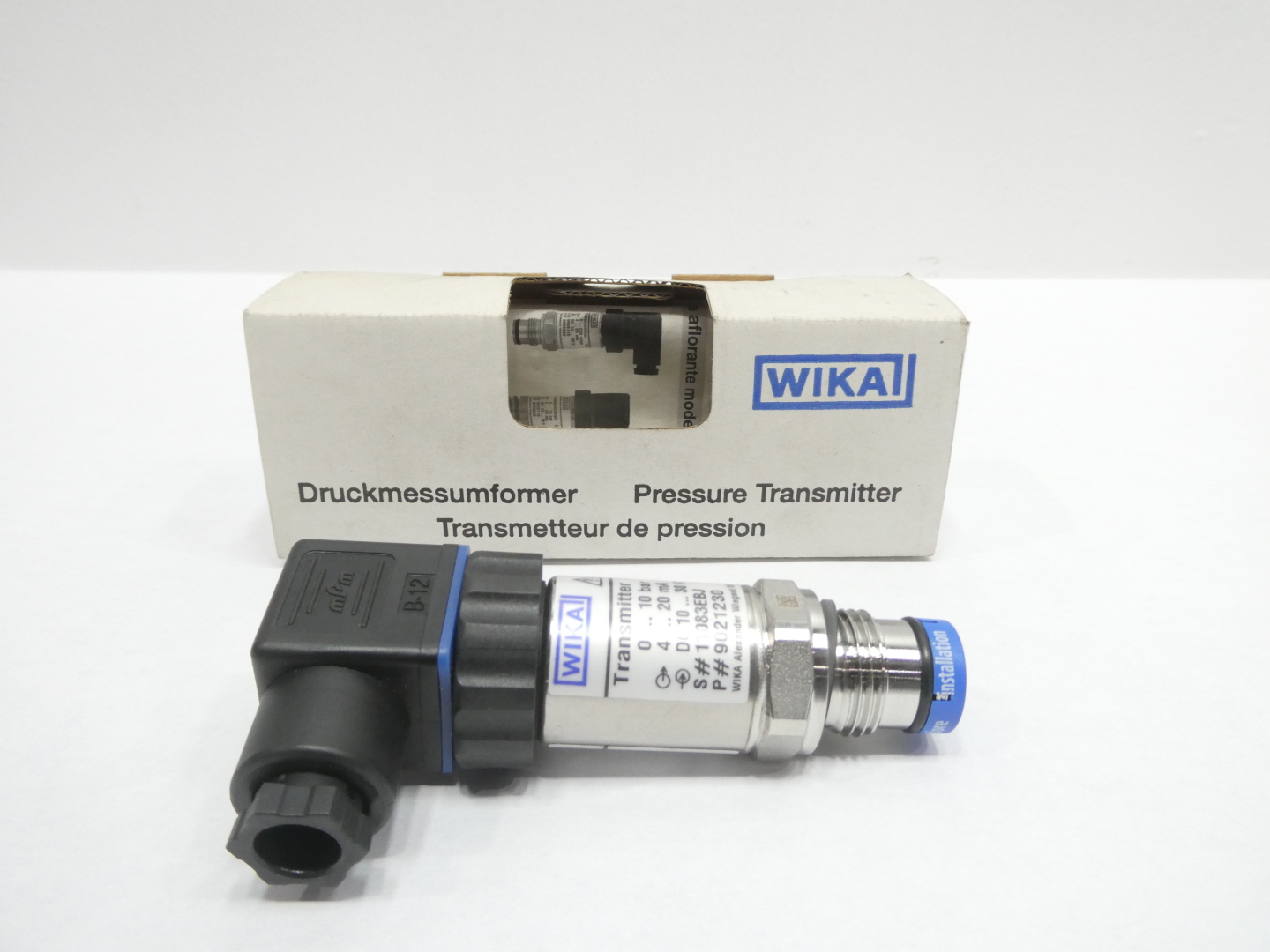 Wika 9021230 Pressure transmitter for general applications Model S-11 — Pomiar ciśnienia i przepływu