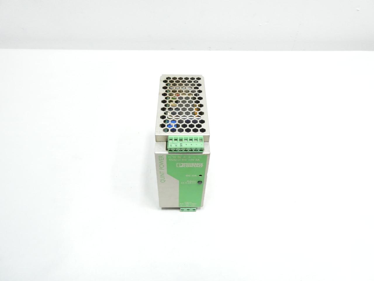 Phoenix Contact 2938581 QUINT-PS-100-240AC/24DC/ 5 - Power supply unit — PLCs