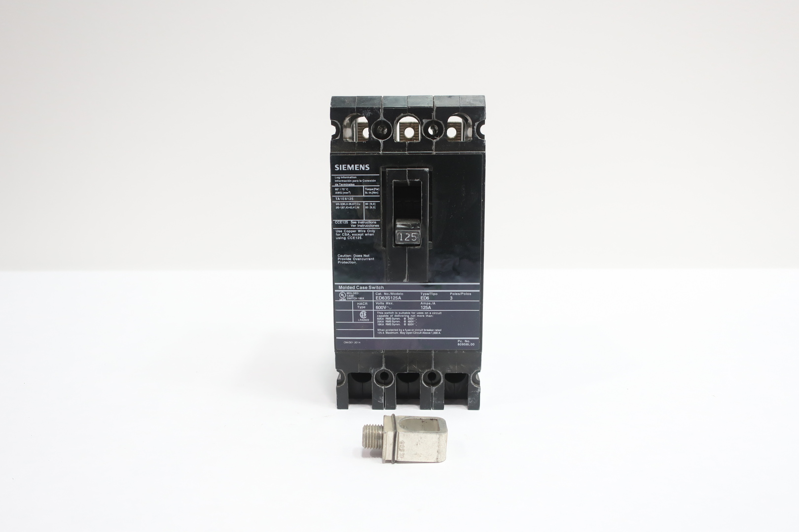 ED63S125A Siemens, Circuit Breakers & Fuses