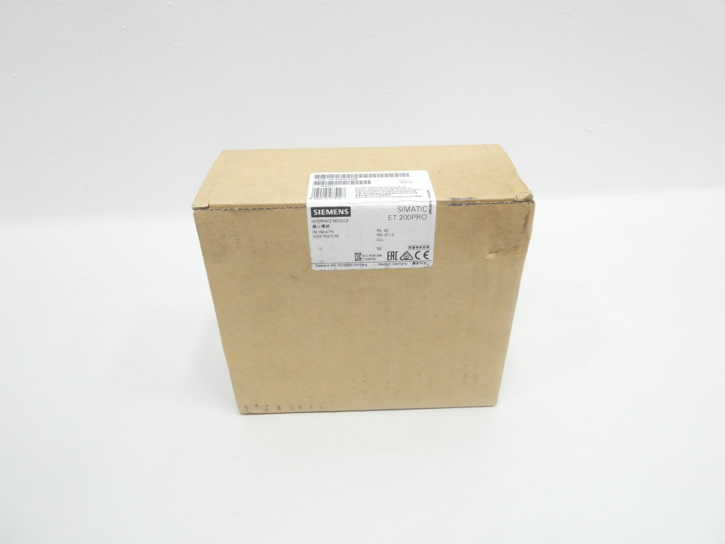 Siemens 6ES7154-4AB10-0AB0 SIMATIC DP, PROFINET, IM154-4, ET 200PRO — Systemy i sprzęt PLC