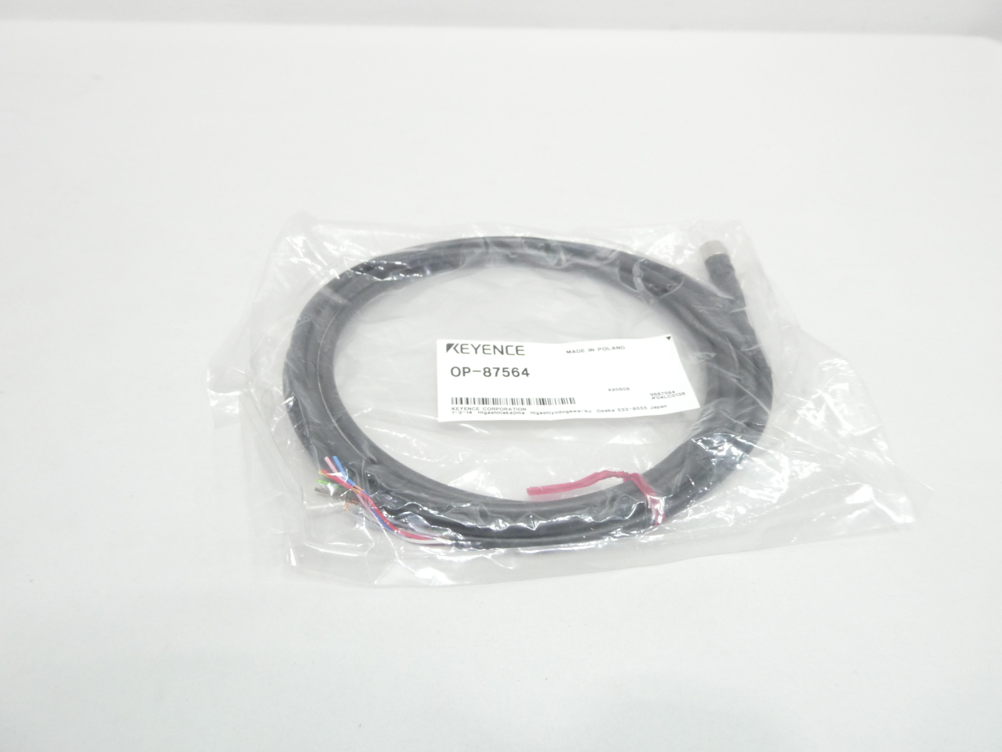 Keyence OP-87564 Standard Power Cable, Straight, 2 m OP-87564 — Industriekabel & Leitungen