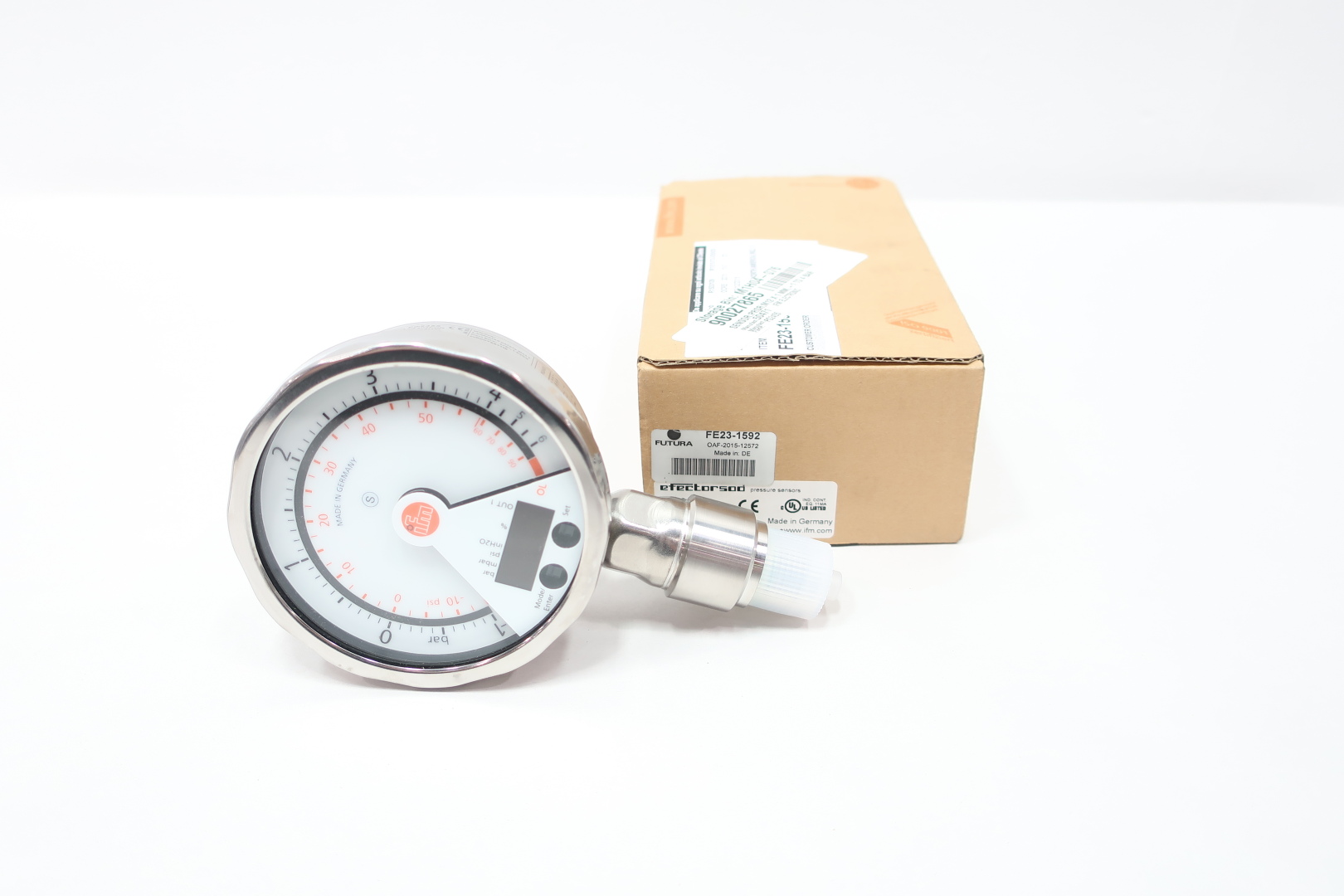IFM PG2455 Flow Sensor — Pressure & Flow Measurement