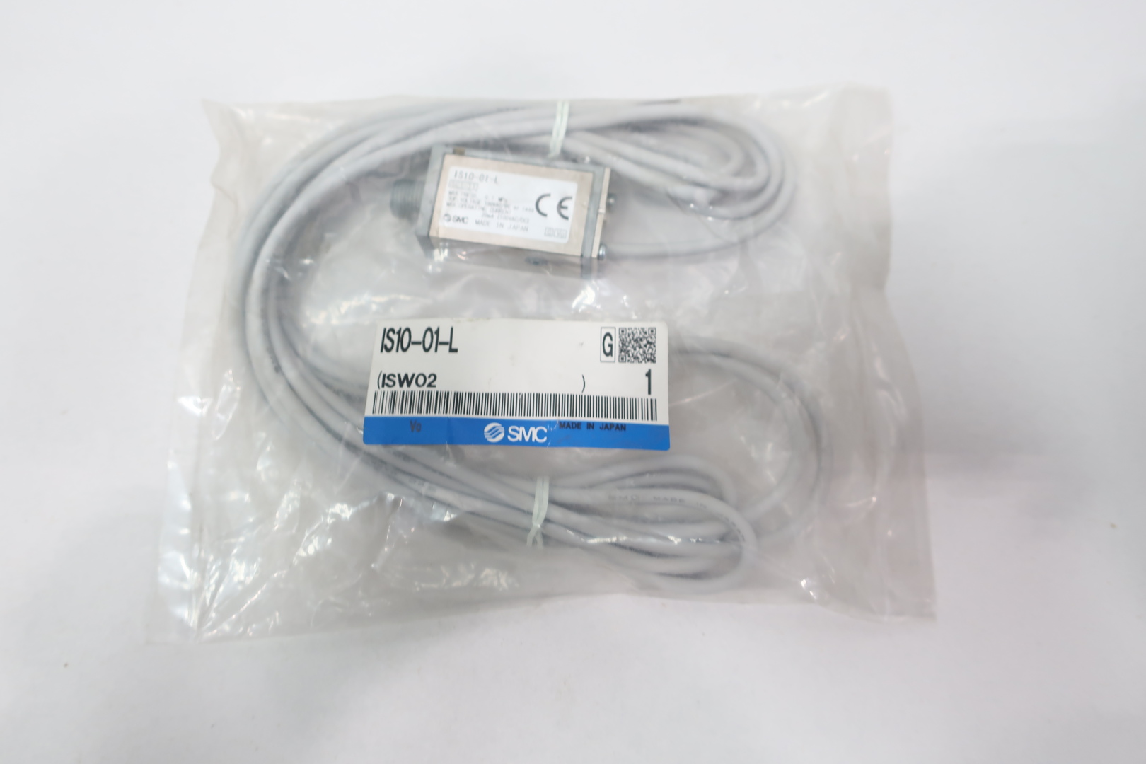 SMC IS10-01-L IS10, Pressure Switch with Male Thread, AC/DC, Analog Indicator, IS10-01-L — Pressure & Flow Measurement