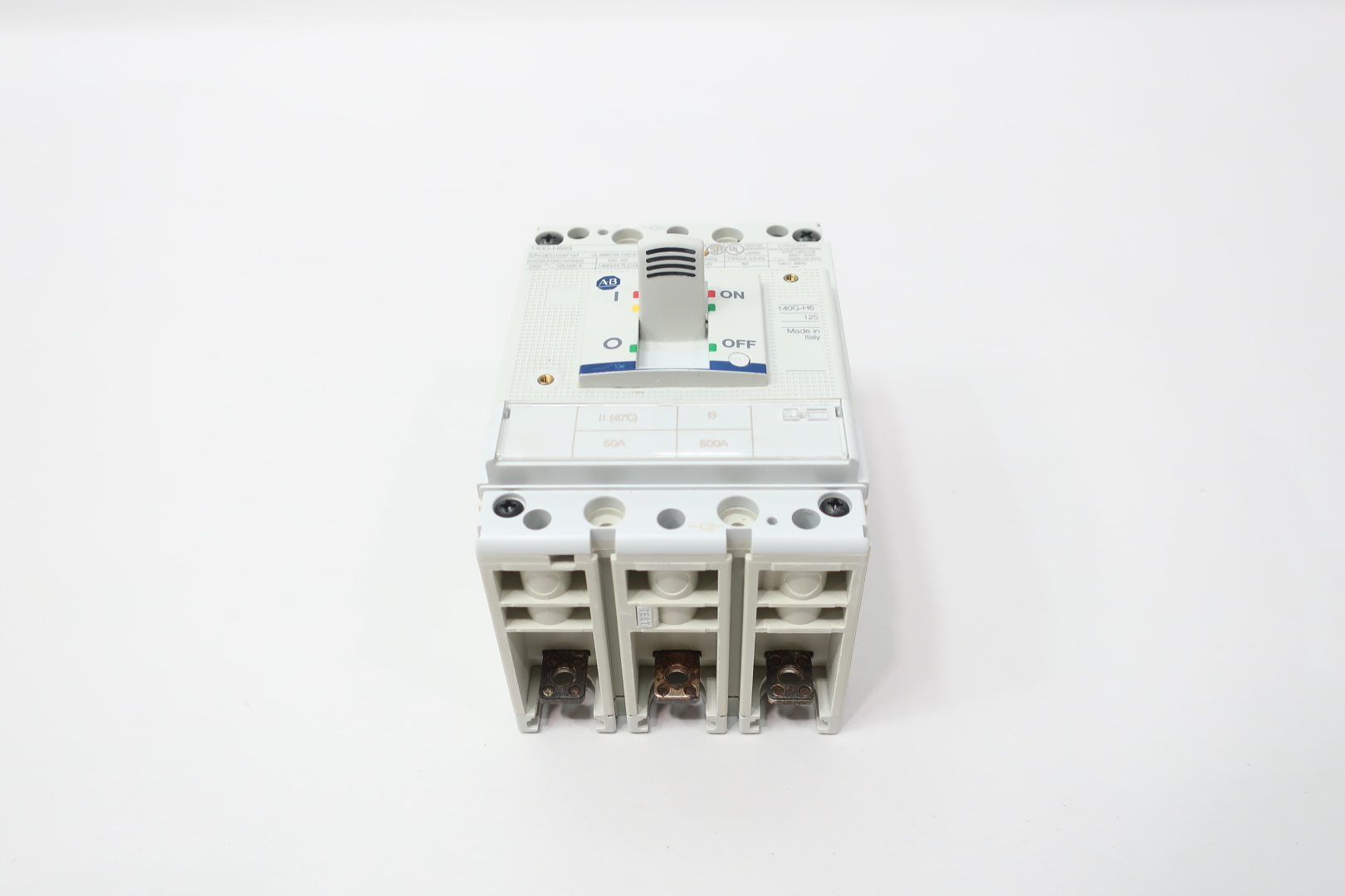 140G-H6C3-C50 Allen Bradley, Wyłączniki automatyczne i bezpieczniki
