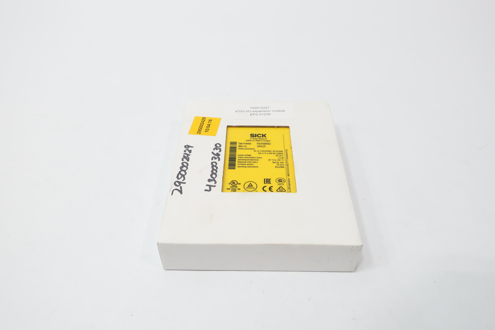 FX3-XTIO84002 Sick, E/S remota y comunicación