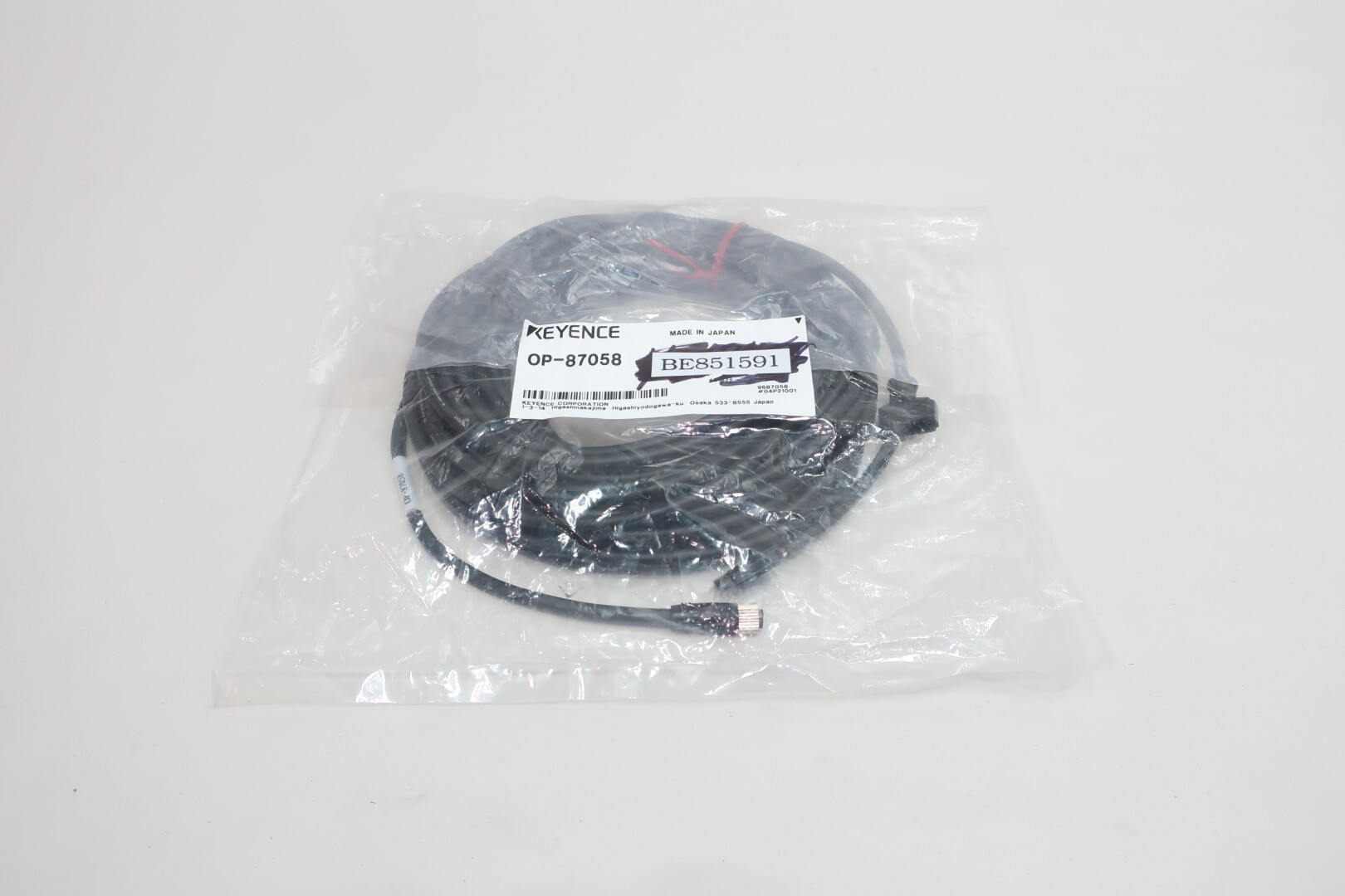 Keyence OP-87058 OP-87058 Sensor Head Cable 10 m — Cables y conectividad