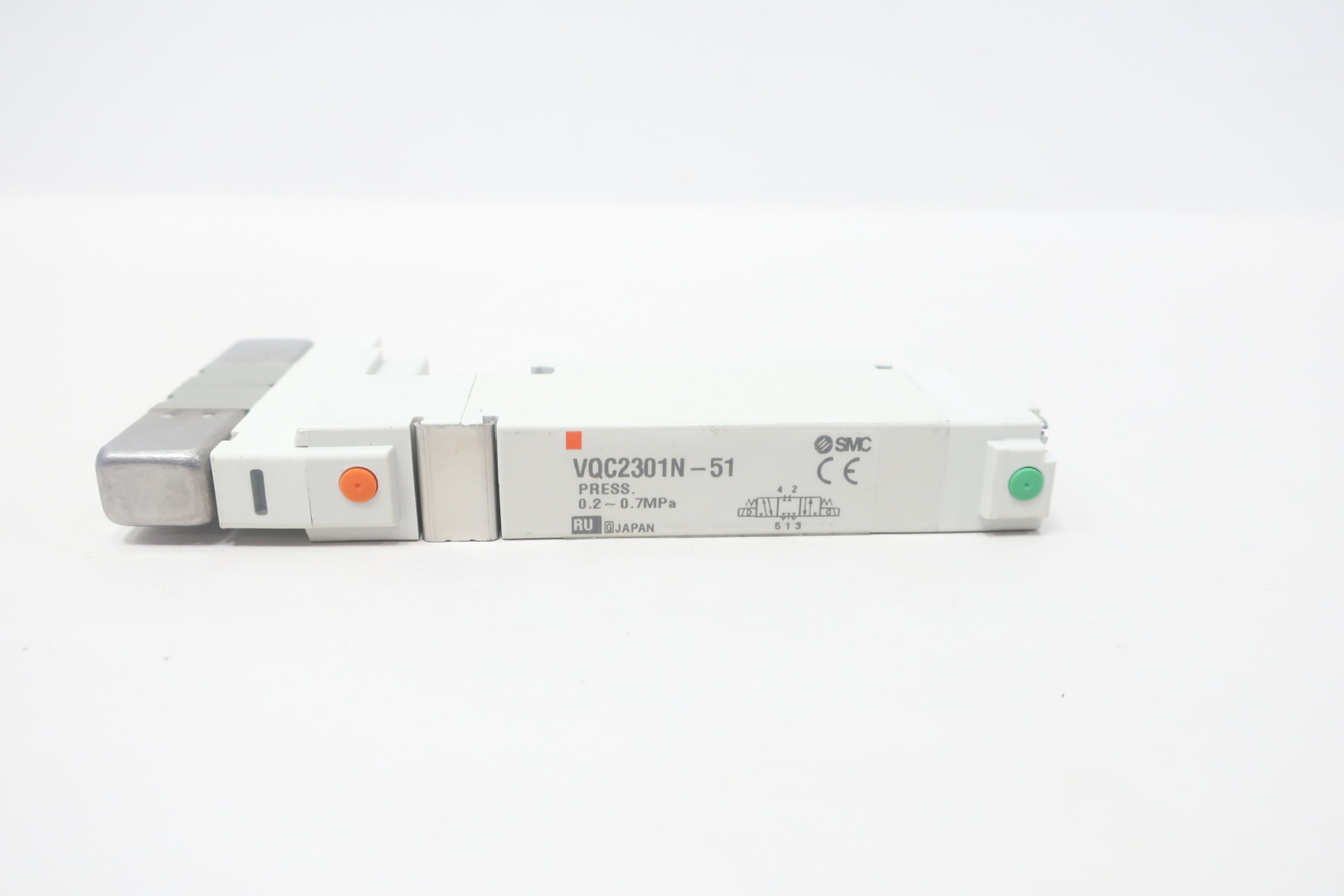 SMC VQC2301N-51 VQC2000, 5 Port Solenoid Valve, All Types - New Style, VQC2301N-51 — Solenoid & Servo Valves