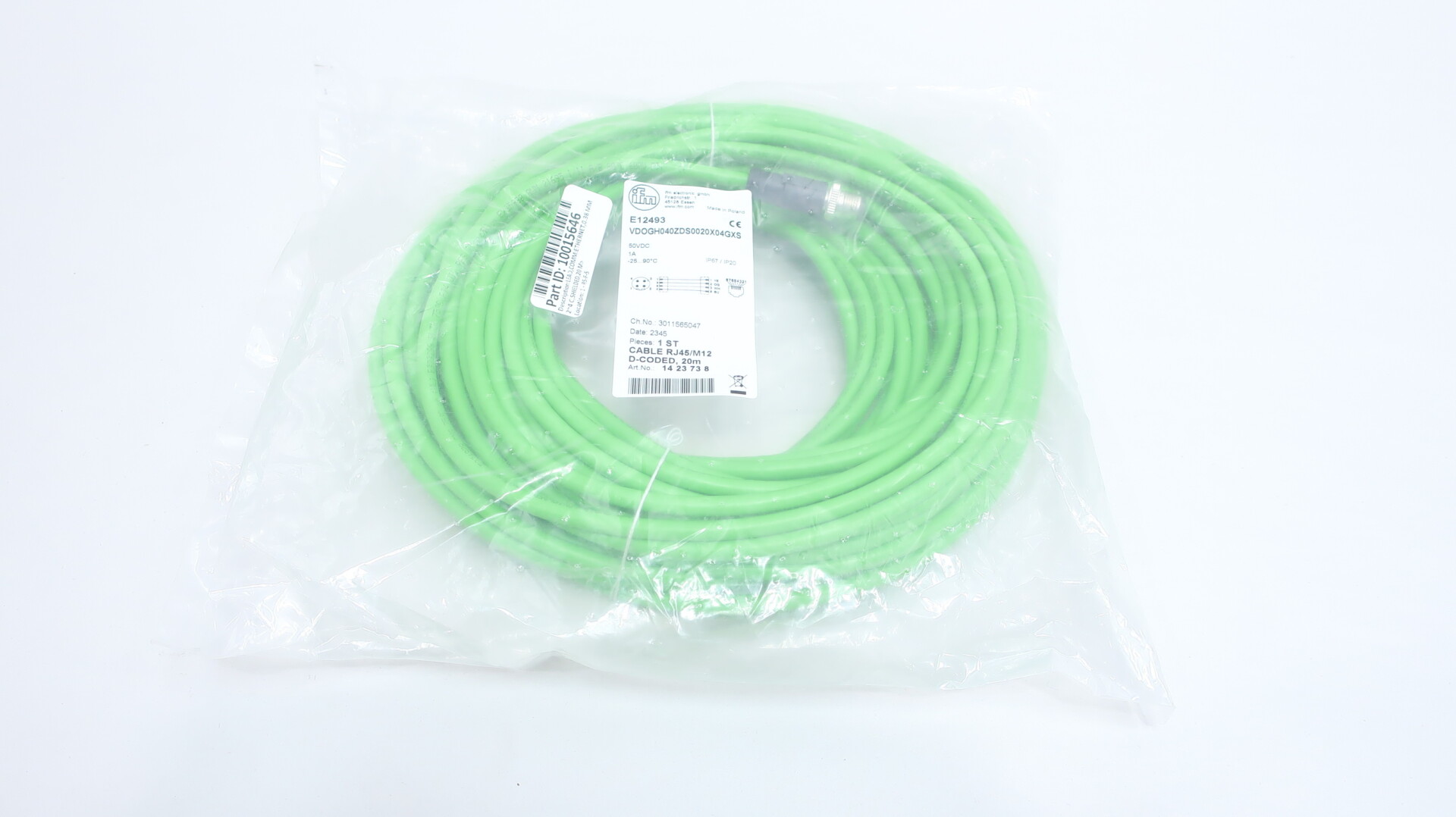 IFM E12493 Industrial Sensor — Accesorios generales