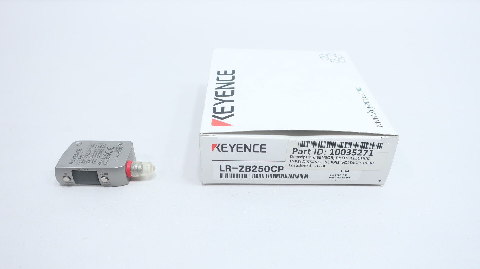 Keyence LR-ZB250CP Laser-Positionsverfolgungssensor — Optische & optoelektronische Sensoren