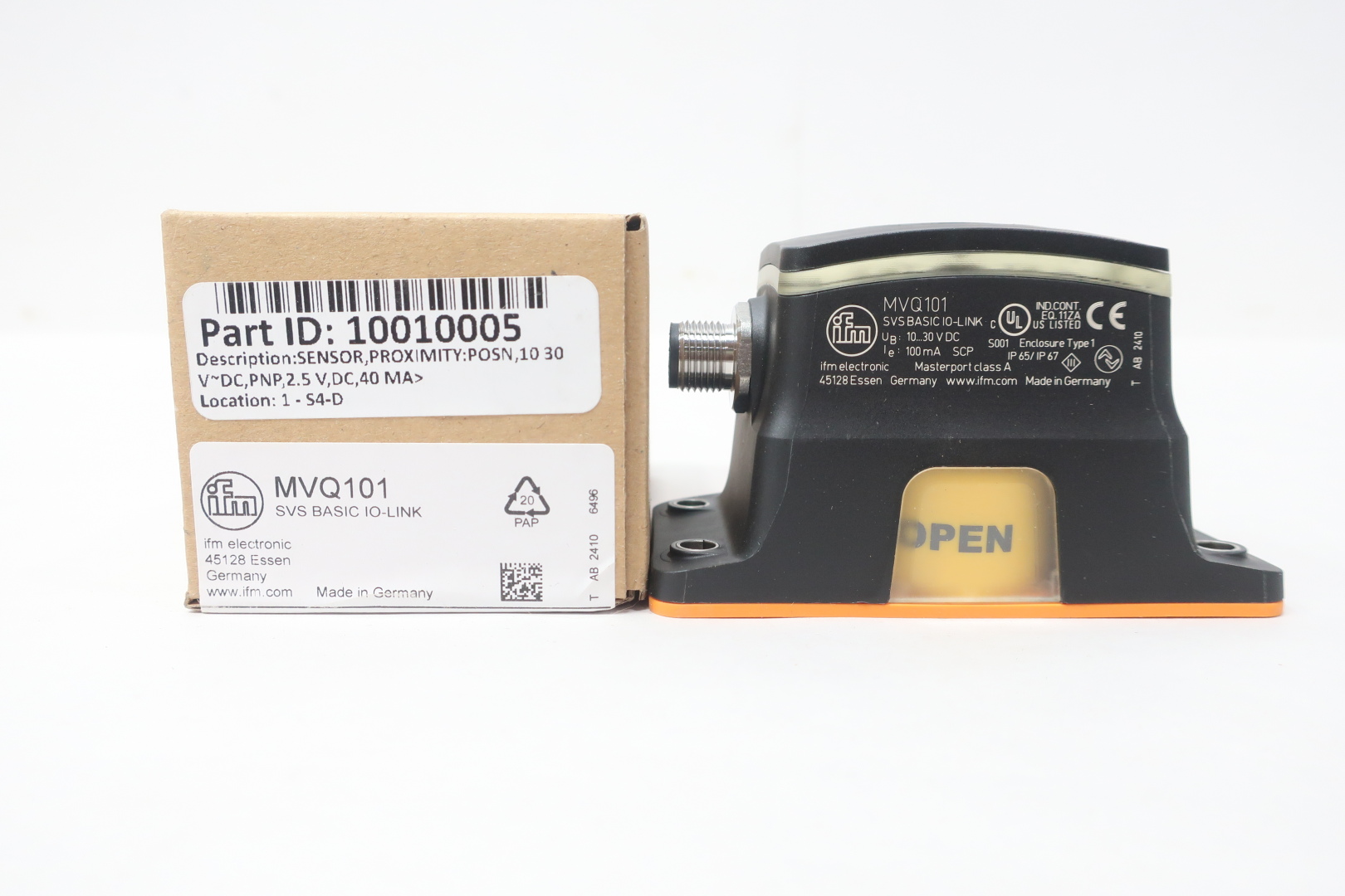 MVQ101 IFM, General Accessories