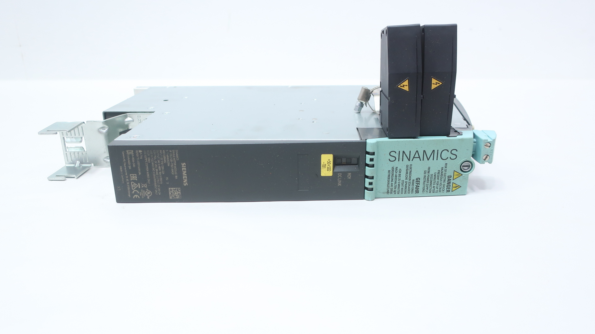 Siemens 6SL3120-1TE21-8AC0 SINAMICS S120 SINGLE MOTOR MODULE — Drives & Inverters