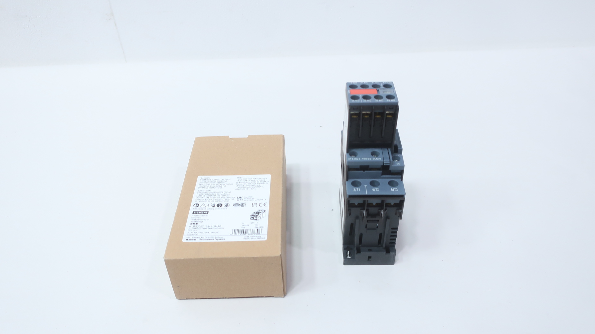 3RT2027-1BB44-3MA0 Siemens, Schütze & Relais