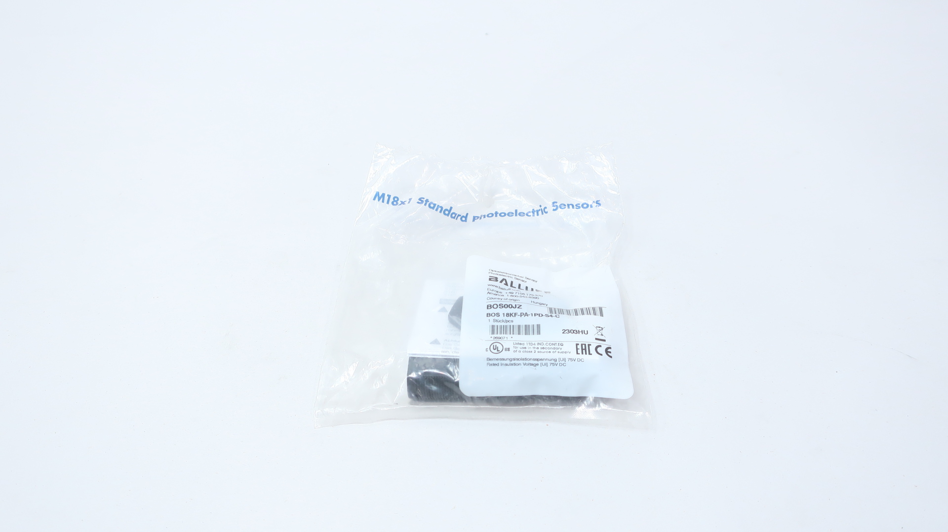 Balluff BOS00JZ Proximity Sensor — Accesorios generales