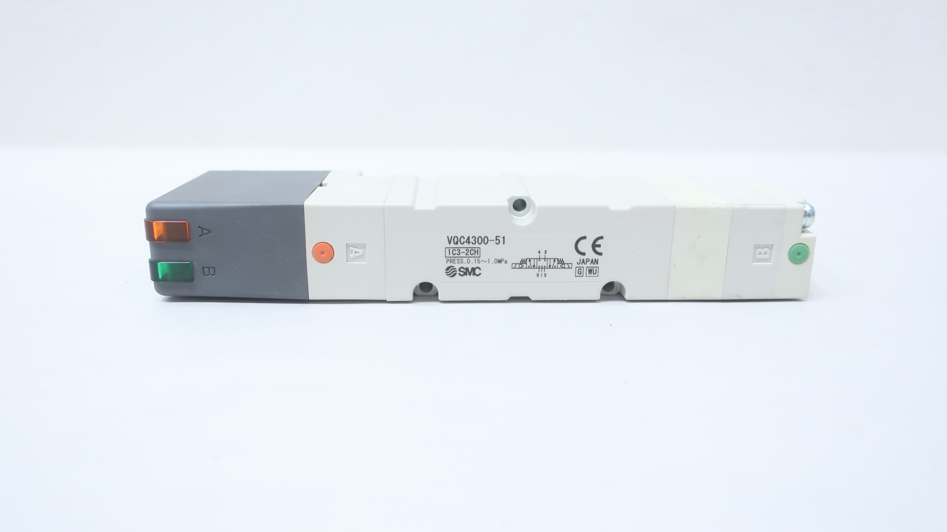 SMC VQC4300-51 VQC4000, Base Mounted Solenoid Valve with IP67 Protection — General Accessories