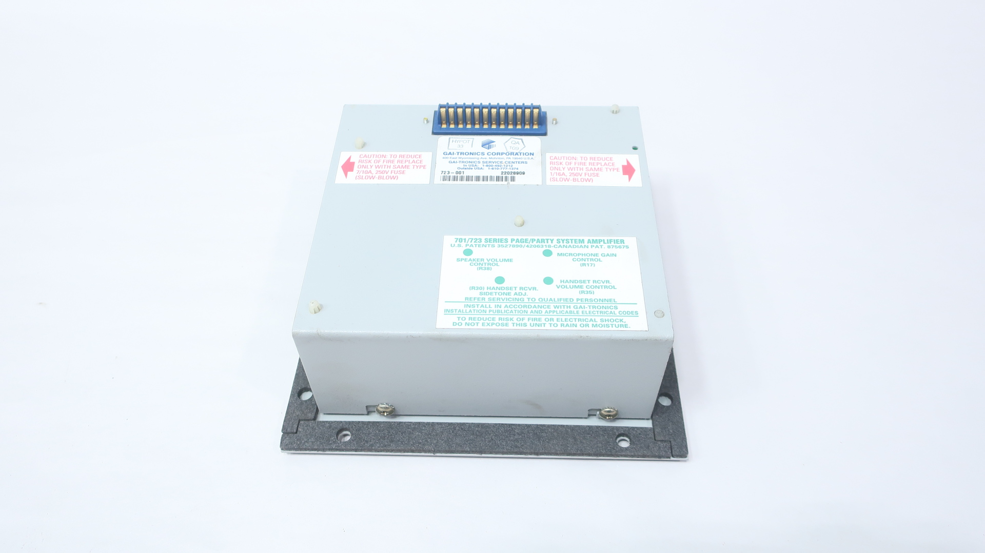 723-001 Gai-Tronics, Sistemi di controllo