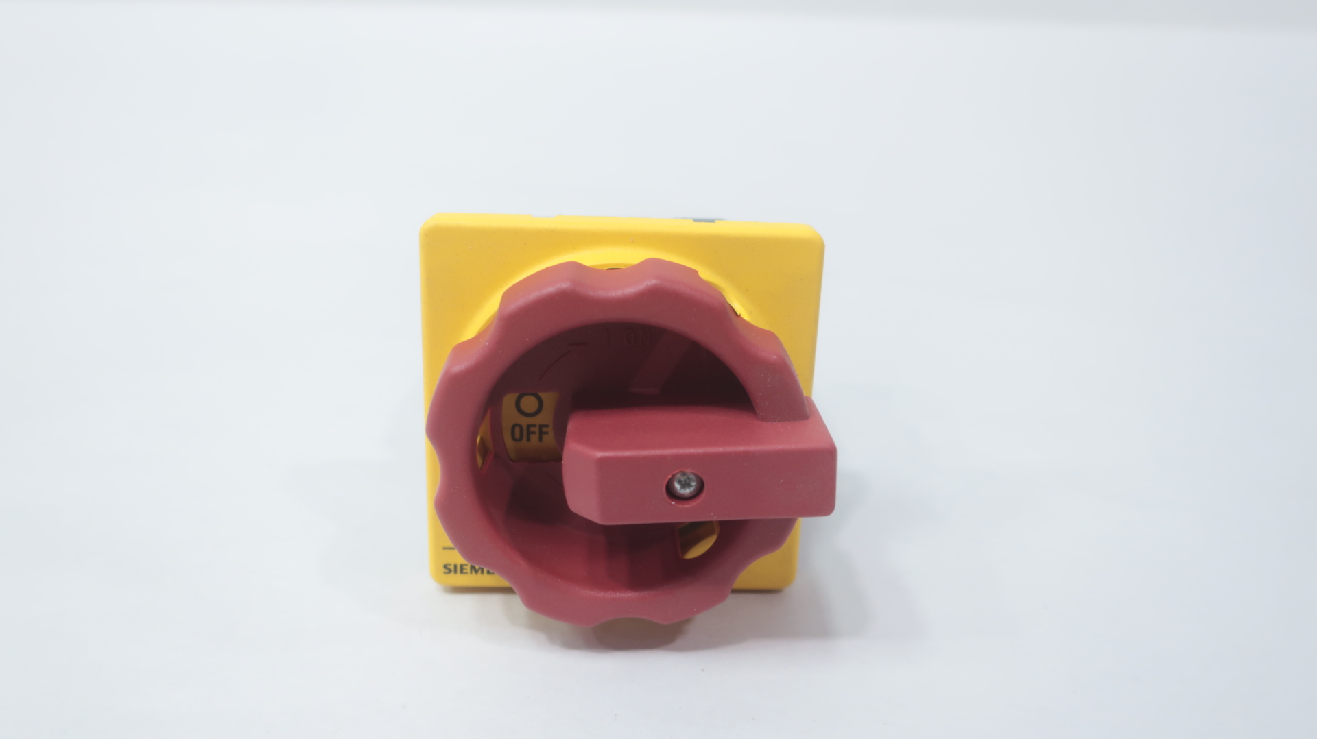 Siemens 3LD2103-0TK53 DISC SW 25A ROT HDL 4HOLE R/Y 3P — Switches & Modular Apparatus