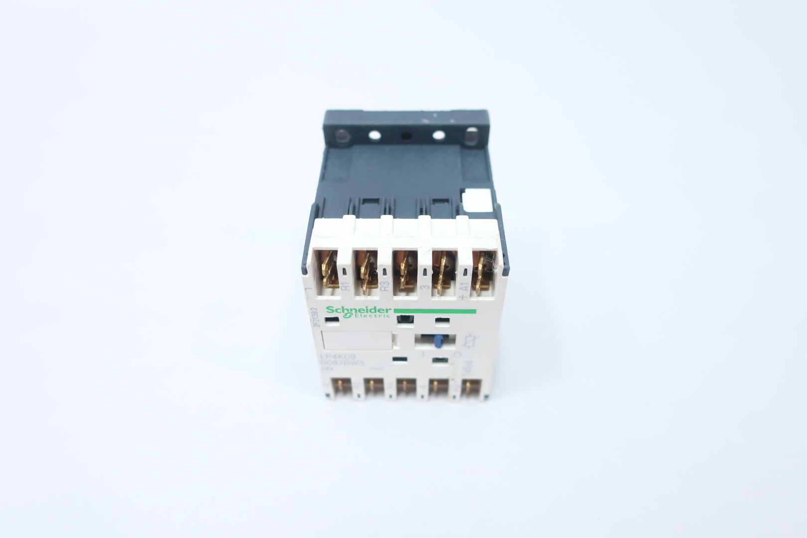 Schneider Electric LP4K090087BW3 Contactor, TeSys K, 4P, 2 NO + 2 NC, AC-1, lt or eq to 440V, 20A, 24VDC coil — Electrónica y PCB
