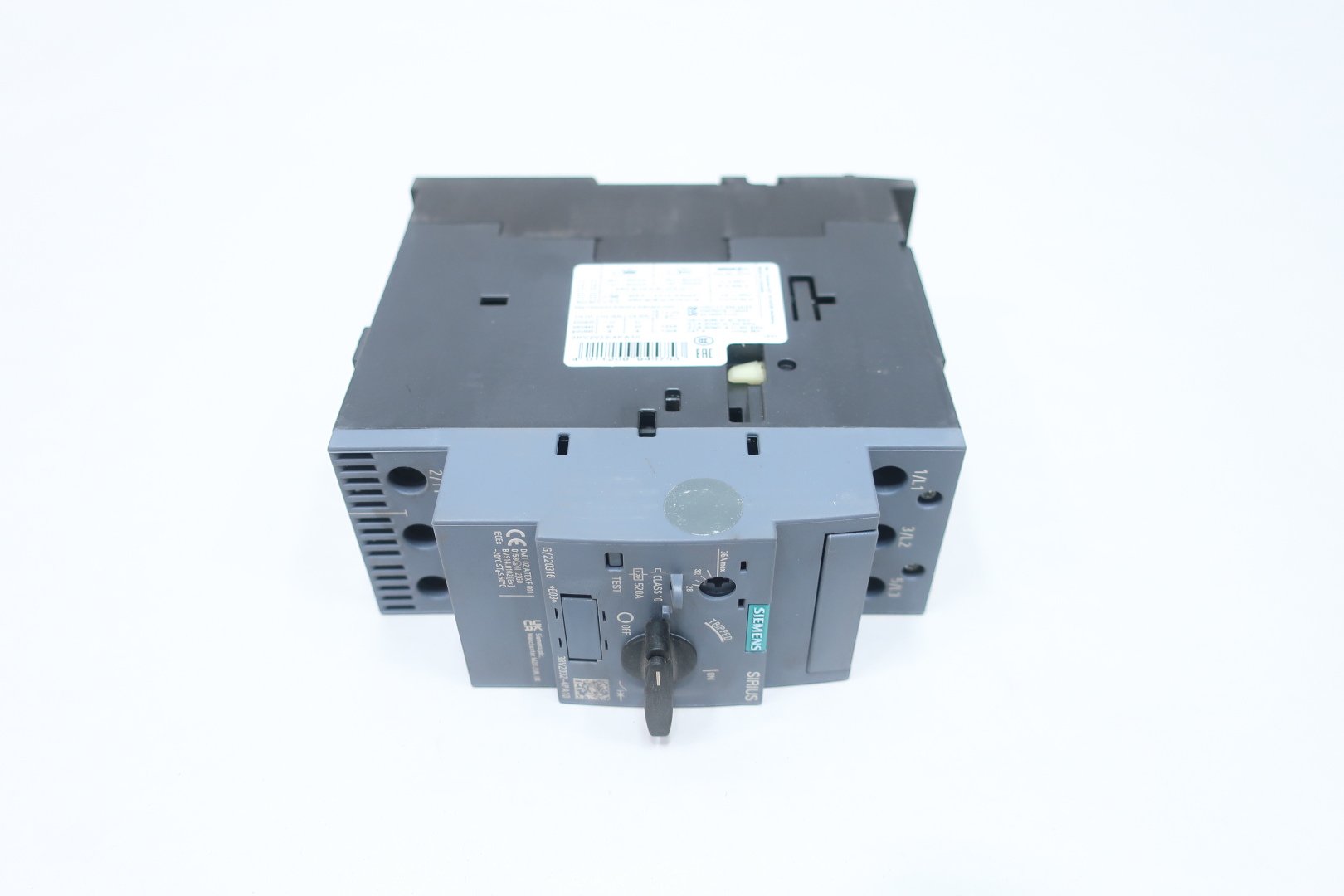 Siemens 3RV2032-4PA10 MSP S2 Class 10 Circuit Breaker, A-Release 28-36A, N-Release 520A — Circuit Breakers & Fuses