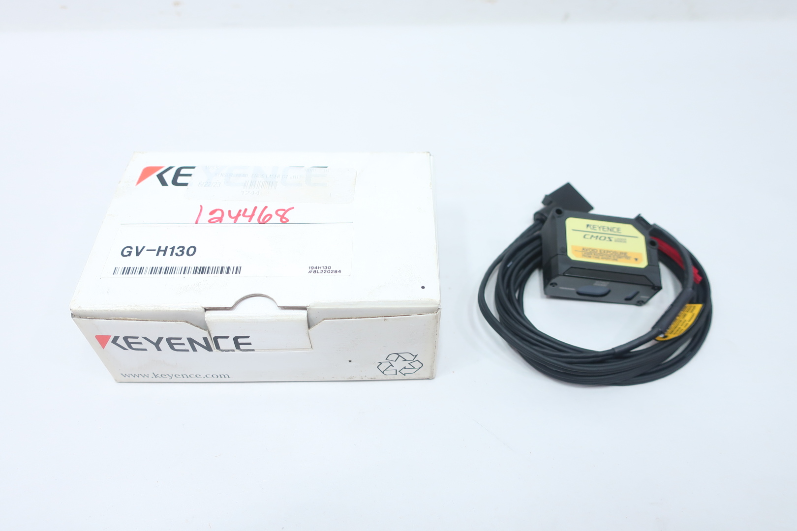 Keyence GV-H130 GV-H130 Sensor Head Medium-distance Type — Sensores ópticos y fotoeléctricos