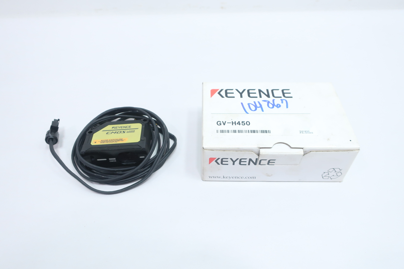 Keyence GV-H450 GV-H450 Sensor Head Long-distance Type — Sensores ópticos y fotoeléctricos