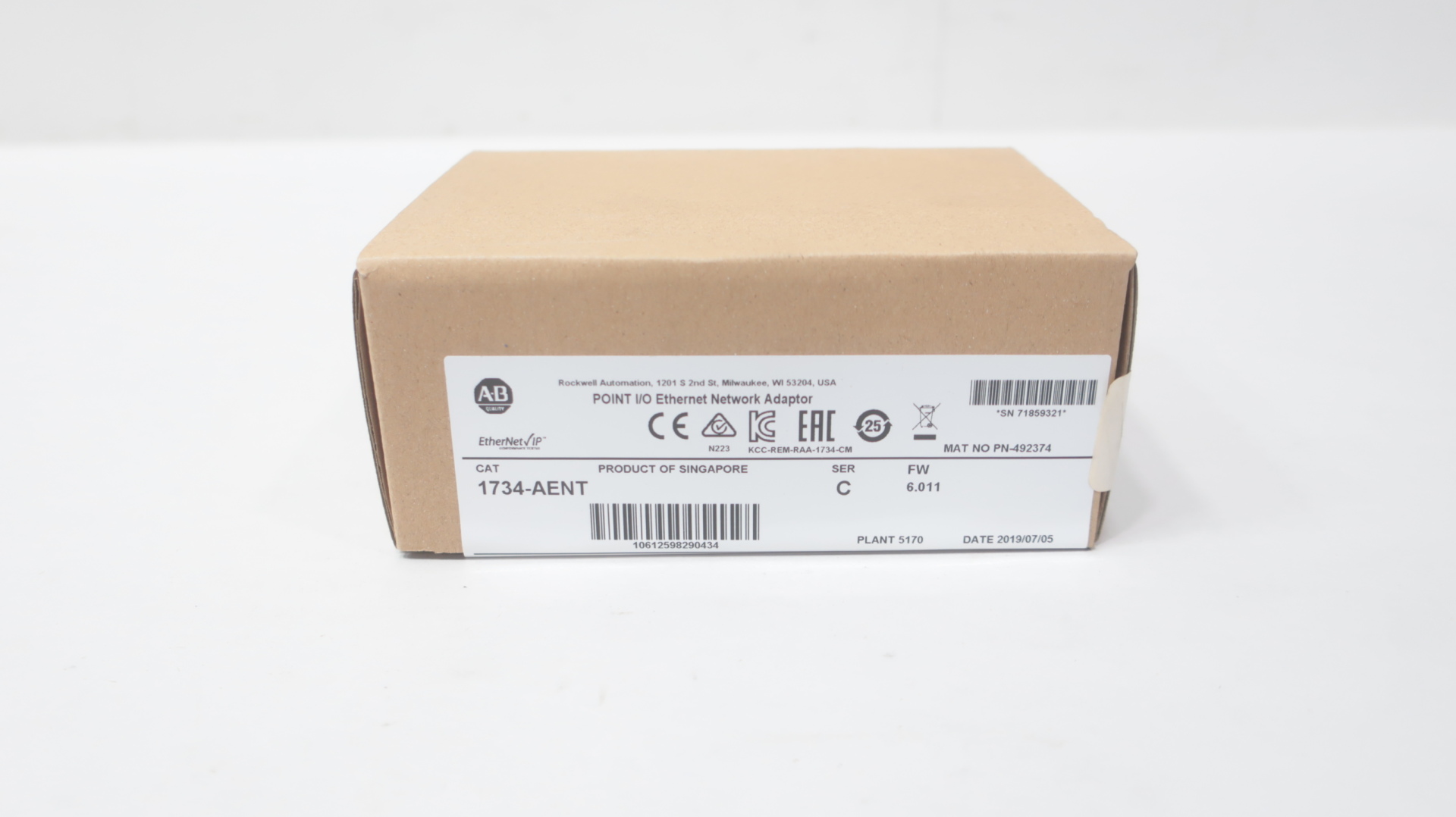 1734-AENT Allen Bradley, Rozproszone wejścia/wyjścia (I/O) i komunikacja