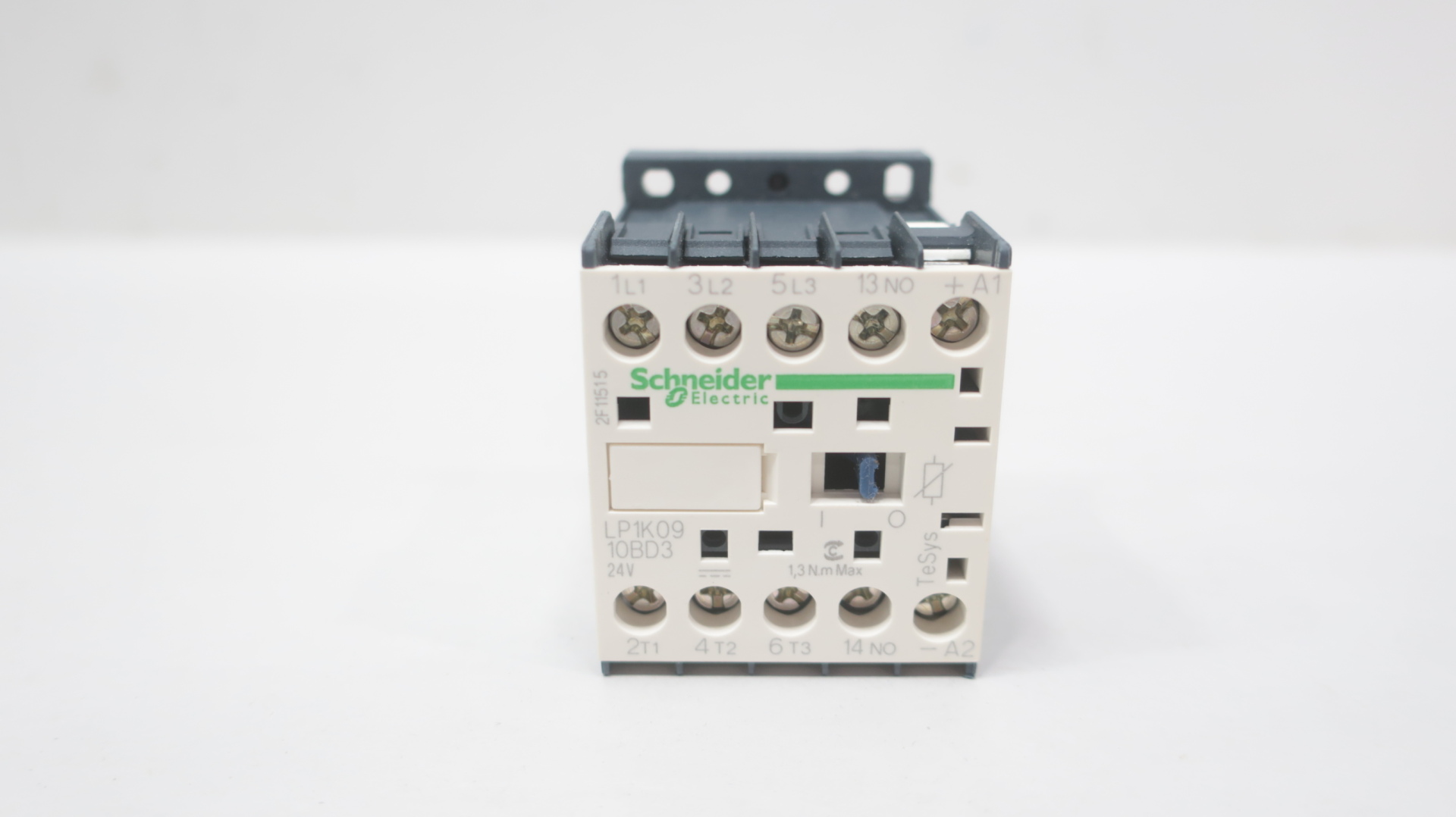 Schneider Electric LP1K0910BD3 Contactor, TeSys K, 3P, AC-3, lt or eq to 440V, 9A, 1 NO aux, 24VDC coil — Electrónica y PCB